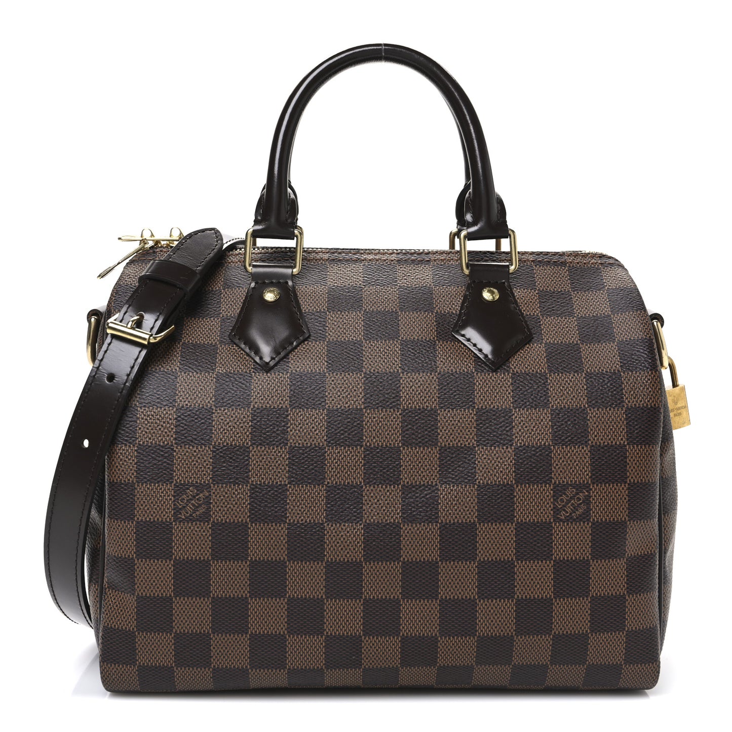 Damier Ebene Speedy Bandouliere 25