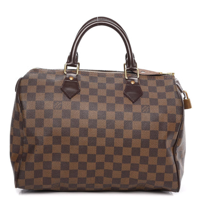 Louis Vuitton Damier Ebene Speedy 30 2 of 34