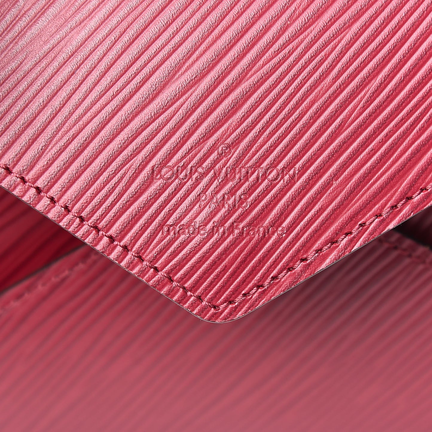 Epi Kirigami Pochette Set Fuchsia Coquelicot