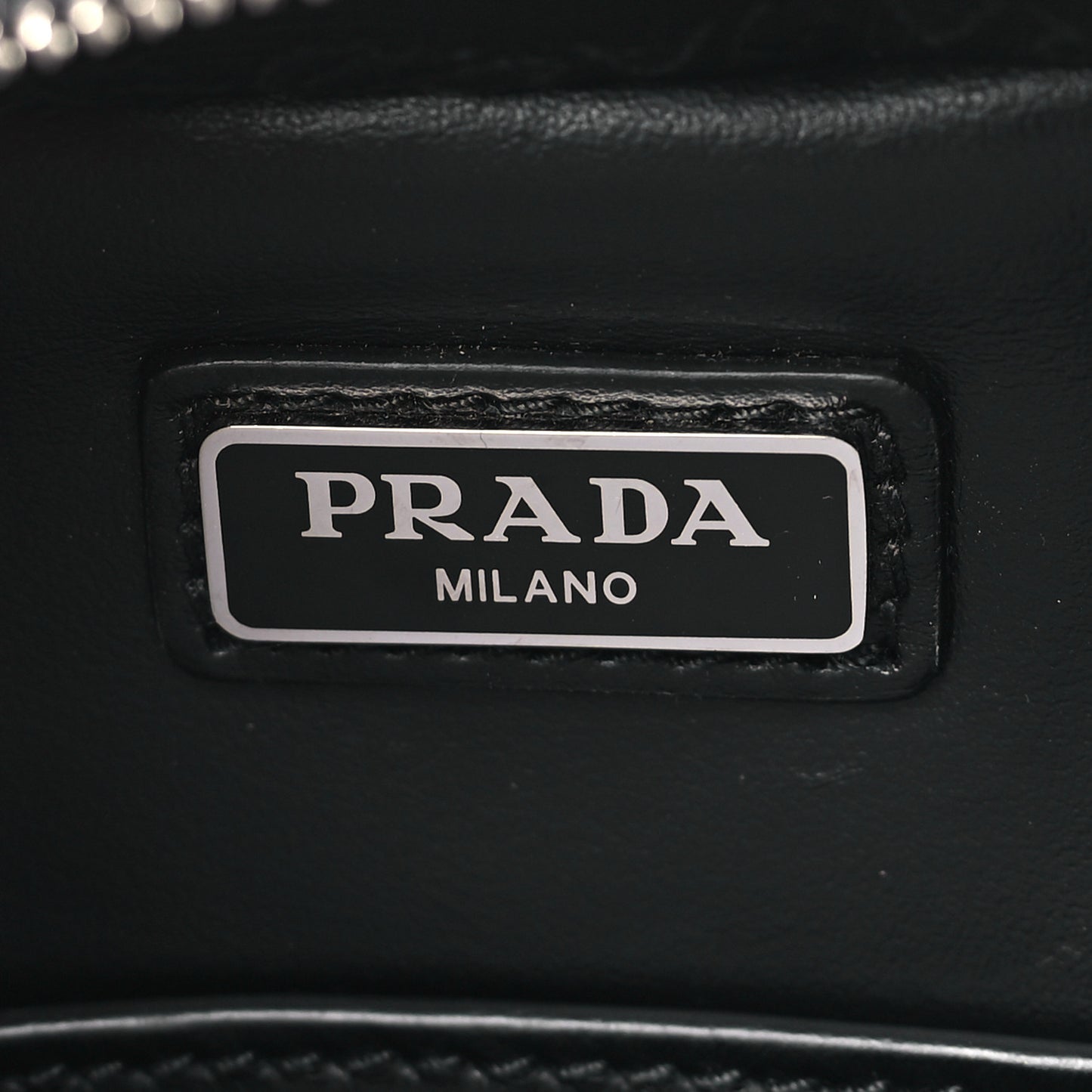 Saffiano Travel Brique Crossbody Messenger Bag Black