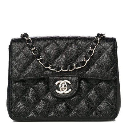 Chanel Caviar Quilted Mini Square Flap Black 1 of 12