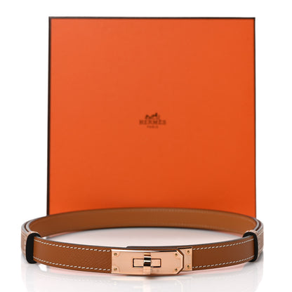 Hermes Epsom Kelly Belt Gold 5 of 5