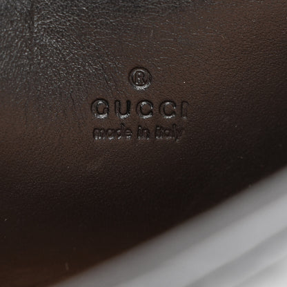 Gucci Calfskin Matelasse Mini GG Marmont Chain Wallet Black 6 of 11