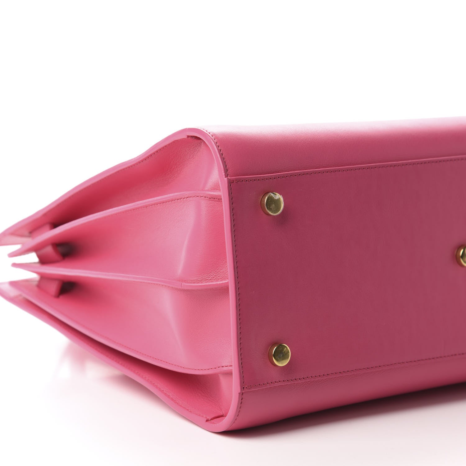 Saint Laurent Calfskin Small Sac De Jour Bubblegum 6 of 10