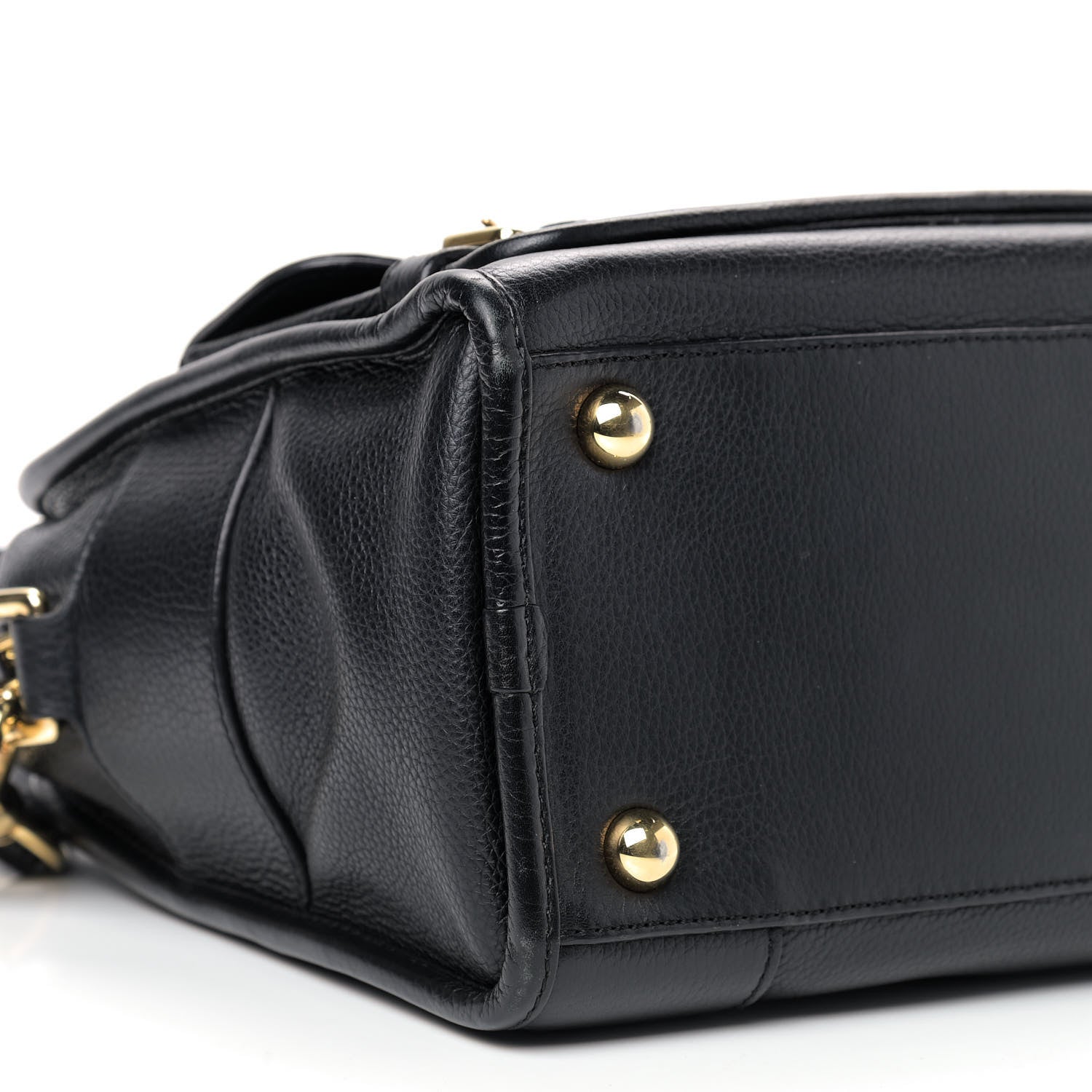 Loewe Grained Calfskin Cruz Tote Black 7 of 11