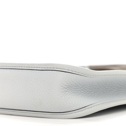 Hermes Taurillon Clemence Amazone Evelyne TPM Gris Perle Etain 9 of 11