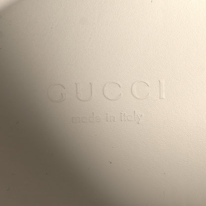 Gucci Calfskin Web Pearl Studded Womens Ace Sneakers 39.5 White 9 of 10