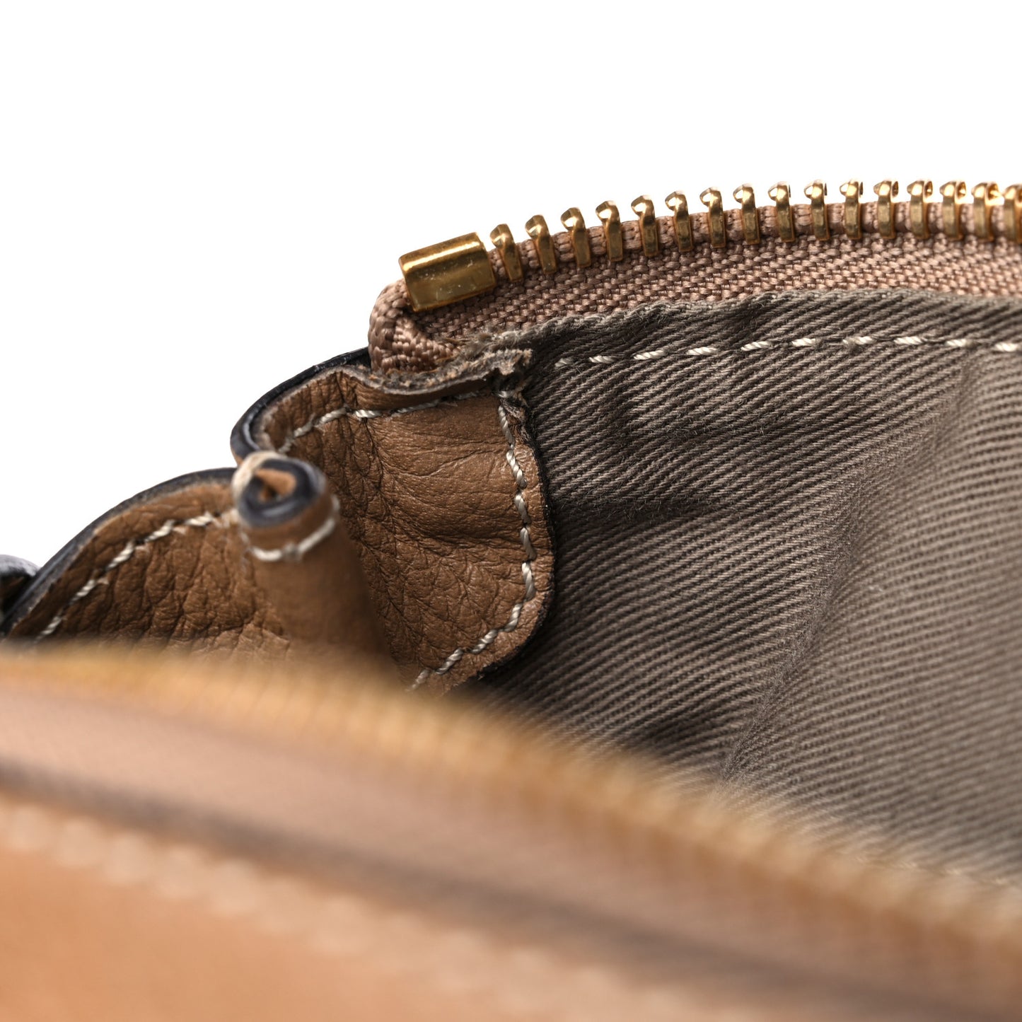 Calfskin Medium Marcie Satchel Nut