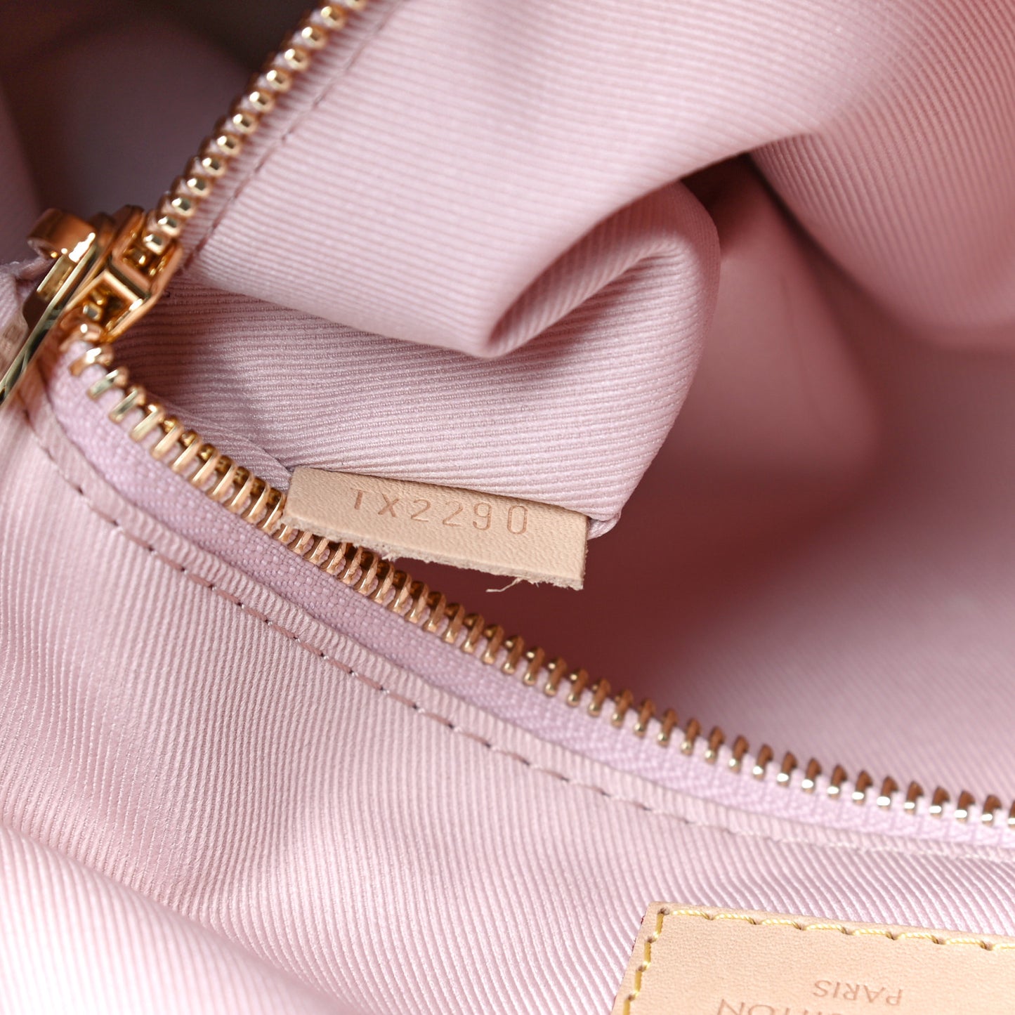 Damier Azur Graceful PM Rose Ballerine