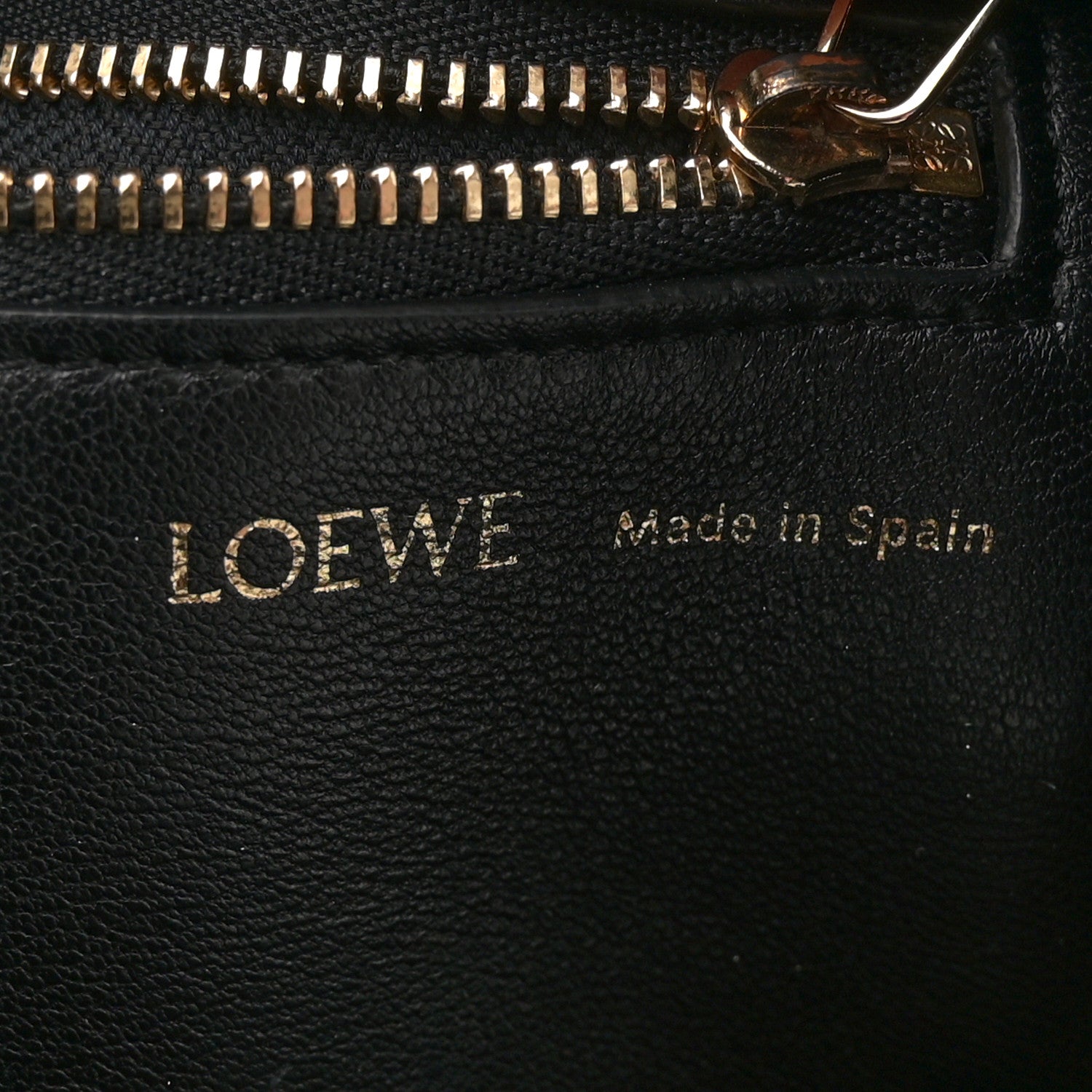 Loewe Buttery Nappa Medium Squeeze Bag Black 6 of 11
