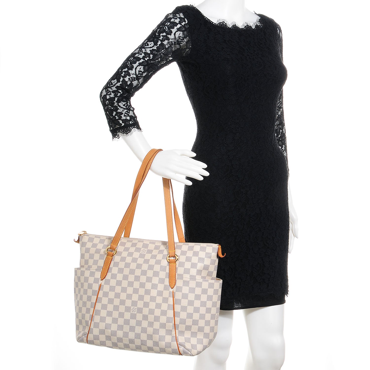 Louis Vuitton Damier Azur Totally MM 2 of 7