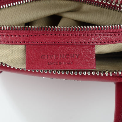 Givenchy Sugar Goatskin Small Antigona Raspberry 7 of 12
