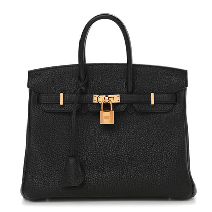 Hermes Togo Birkin 25 Black 1 of 11
