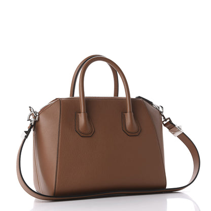 Givenchy Sugar Goatskin Small Antigona Pony Brown 3 of 10