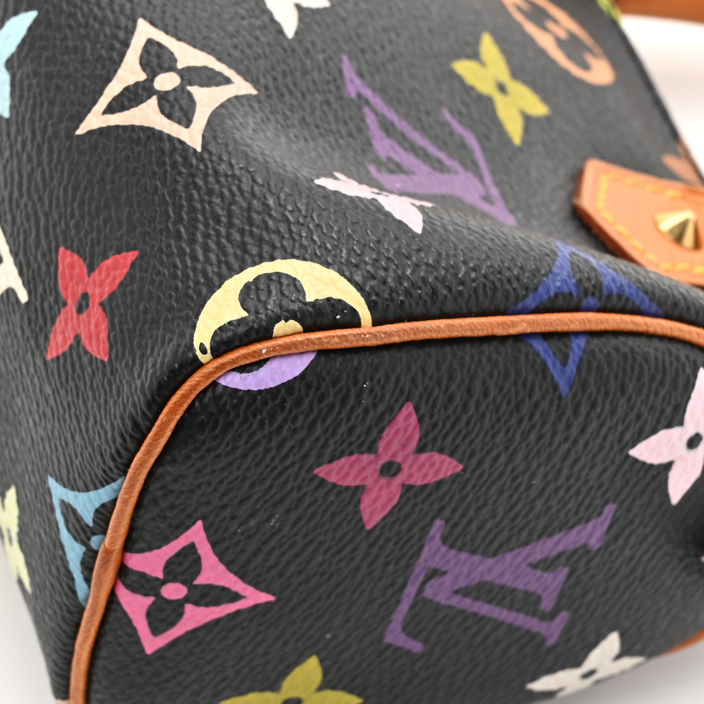 Monogram Multicolor Mini Sac HL Speedy Black