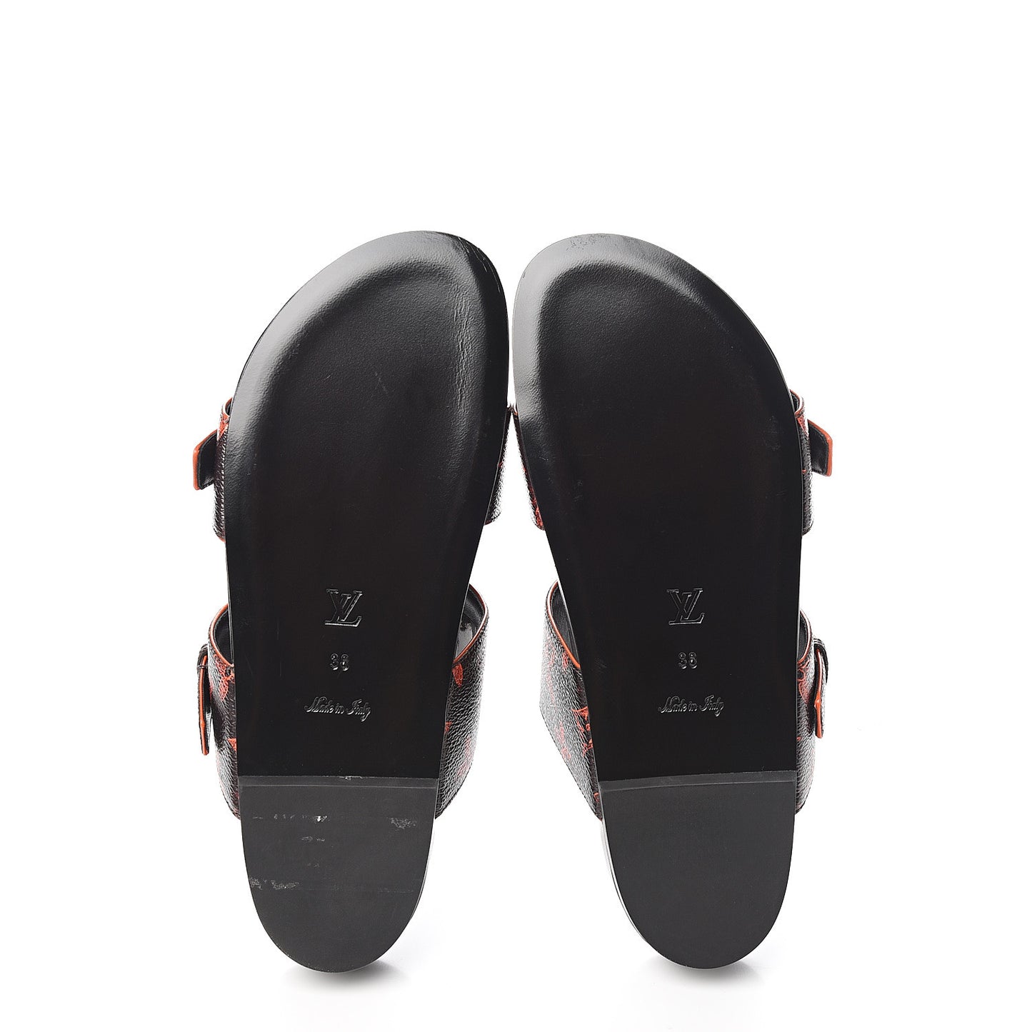 Catogram Bom Dia Flat Mule 38 Black Marron