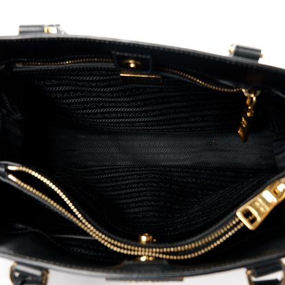 Prada Saffiano Lux Medium Tote Black 5 of 13