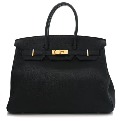 Hermes Togo Birkin 35 Black 1 of 10