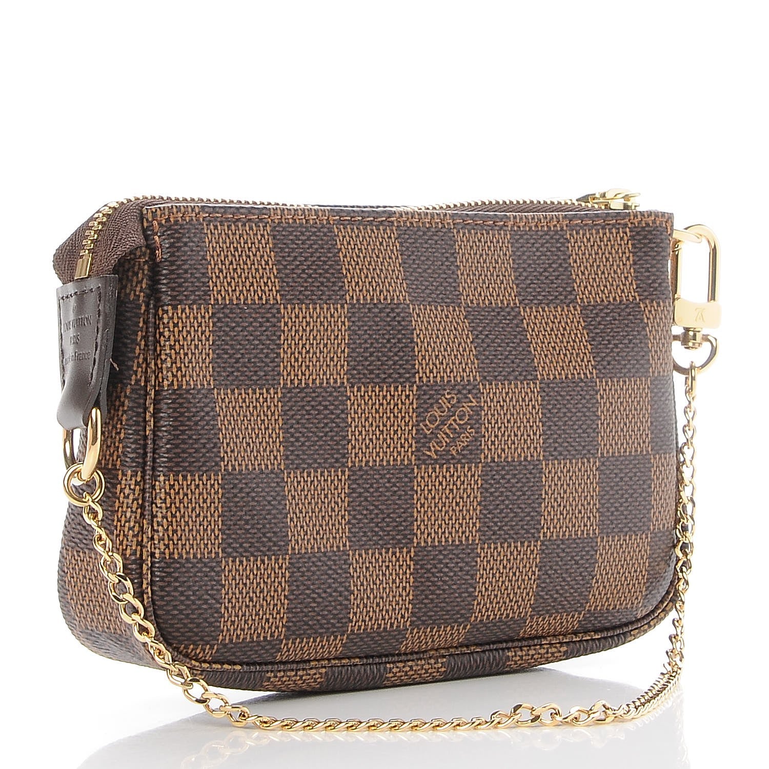 Louis Vuitton Damier Ebene Mini Pochette Accessories 3 of 8