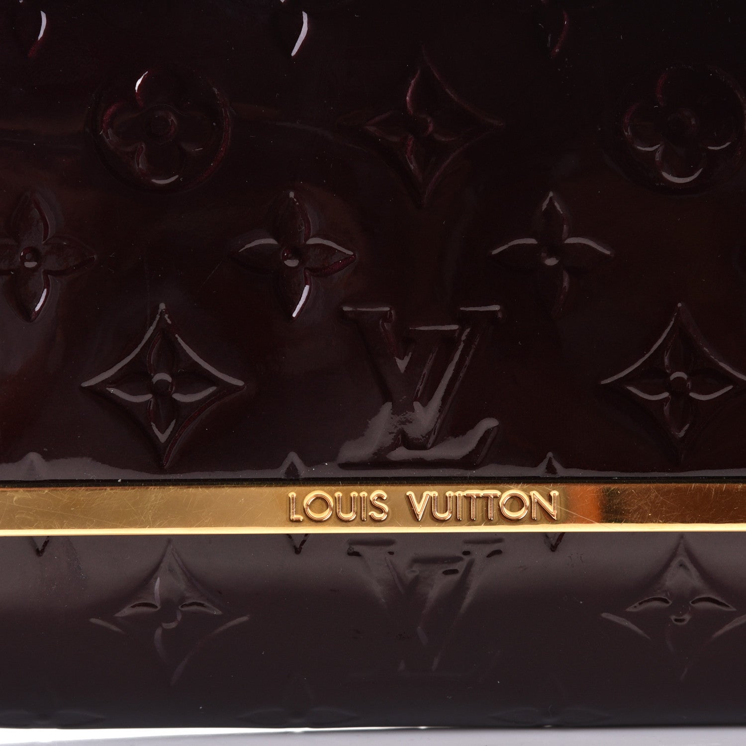 Louis Vuitton Vernis Rossmore MM Amarante 6 of 7