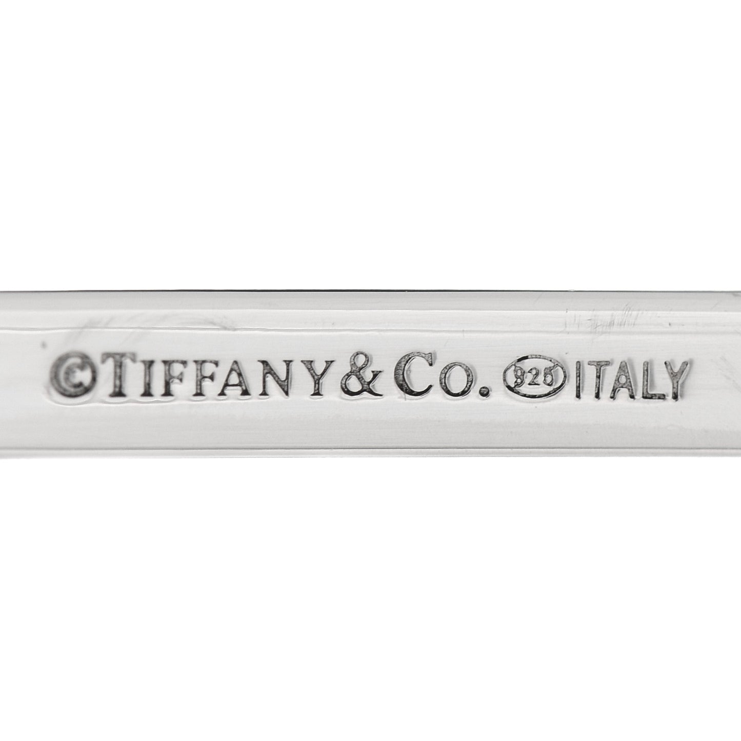 Sterling Silver 1837 Square Bangle Bracelet