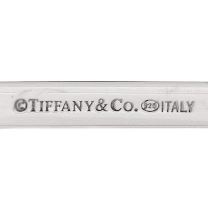 Tiffany Sterling Silver 1837 Square Bangle Bracelet 4 of 4