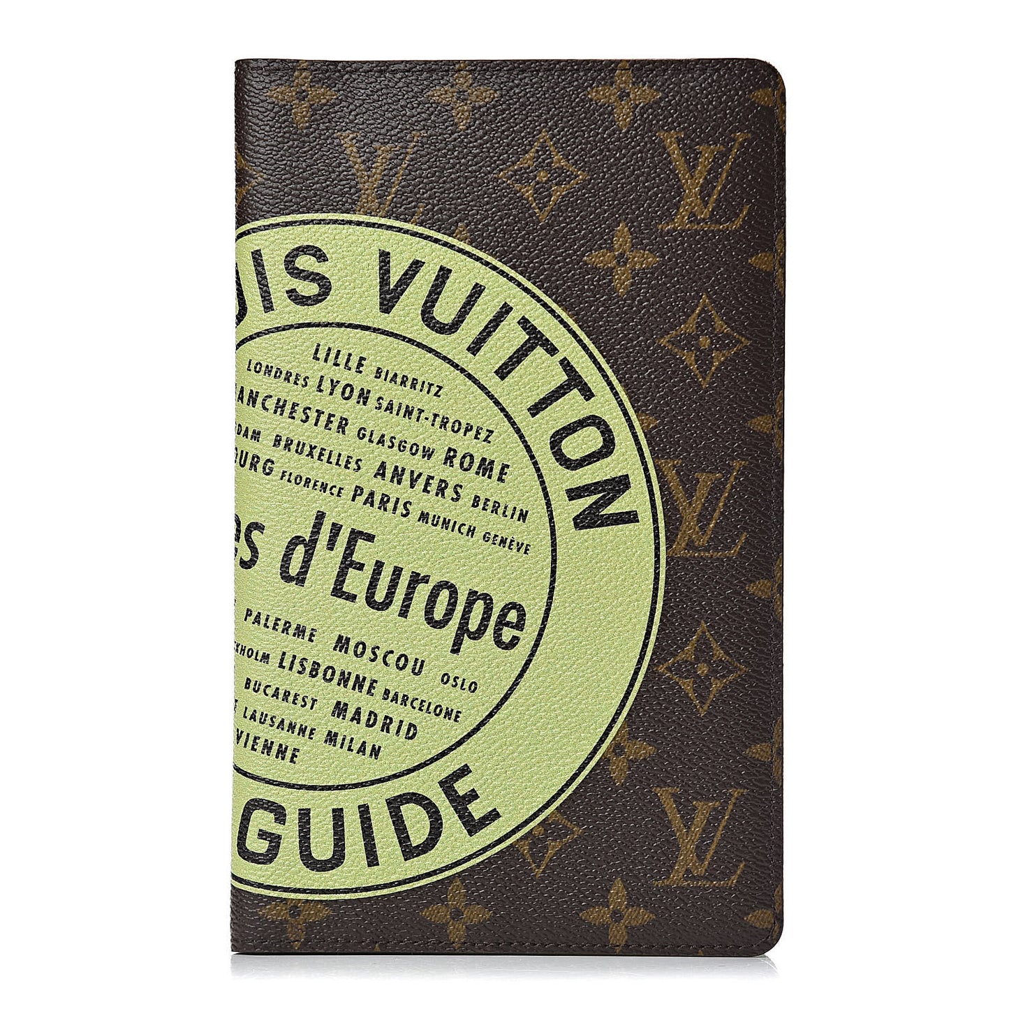 Monogram Villes D'Europe Notebook Cover Green