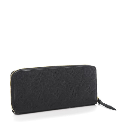 Louis Vuitton Empreinte Clemence Wallet Black 3 of 9