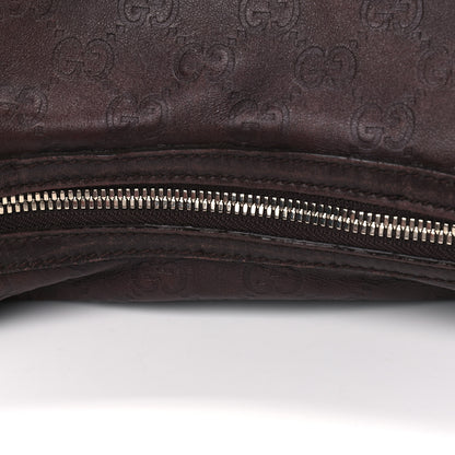 Gucci Guccissima Large Princy Hobo Dark Brown 13 of 15