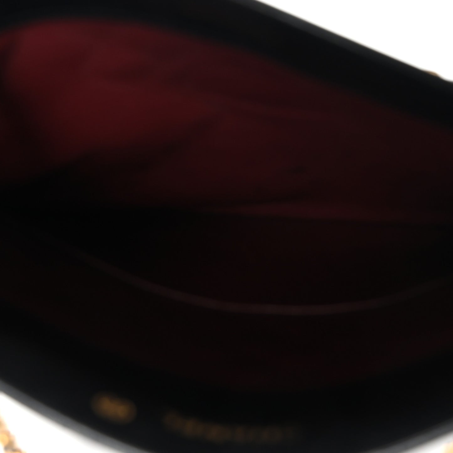 Lambskin Quilted CC Shoulder Bag Black