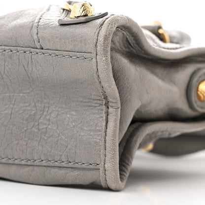 Balenciaga Agneau Giant 12 Gold Hardware Mini City Gris Pyrite 11 of 11