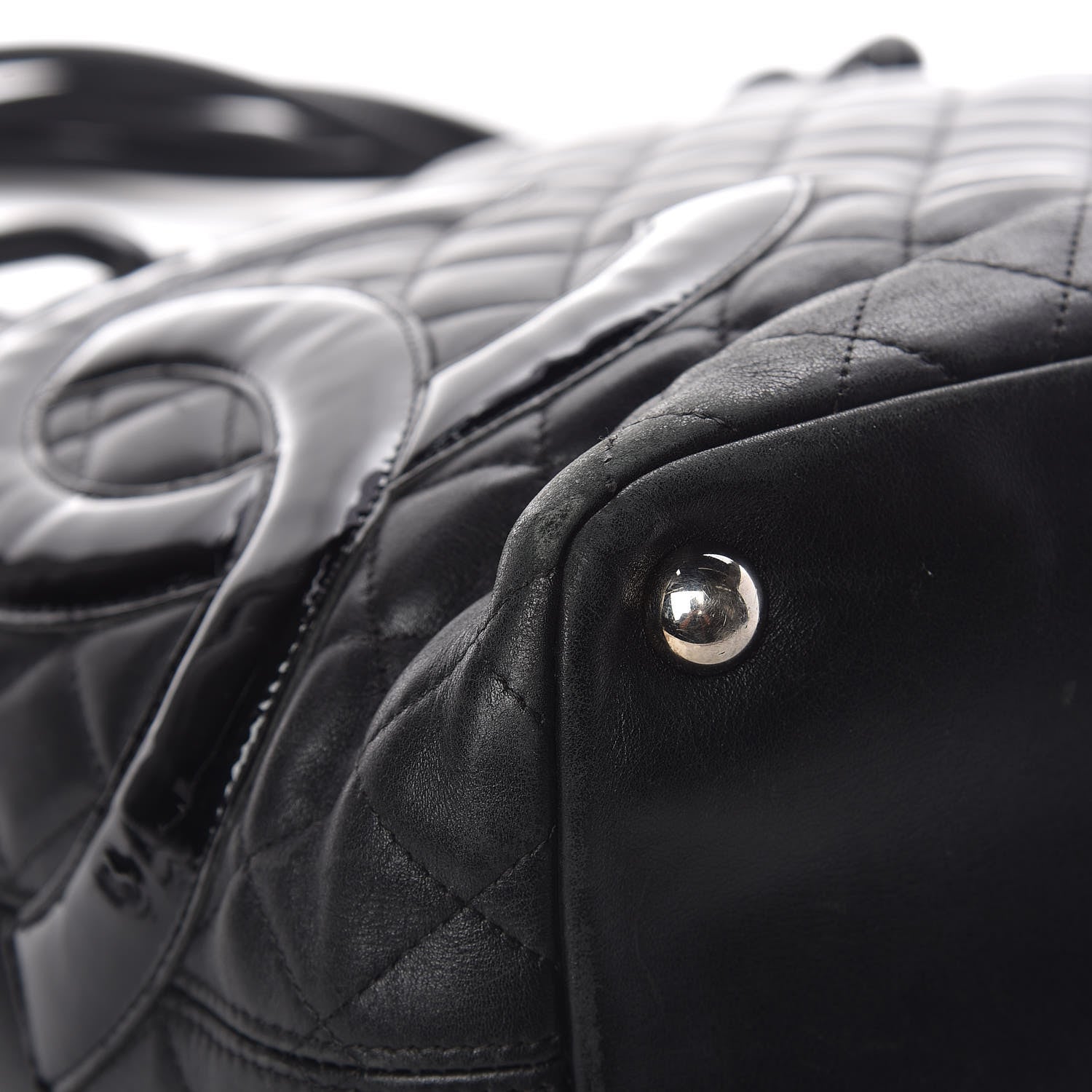 Chanel Calfskin Quilted Large Cambon Tote Black 9 of 18