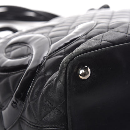 Chanel Calfskin Quilted Large Cambon Tote Black 9 of 18