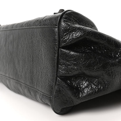 Balenciaga Agneau Arena Classic Hardware East West Le City Black 10 of 10