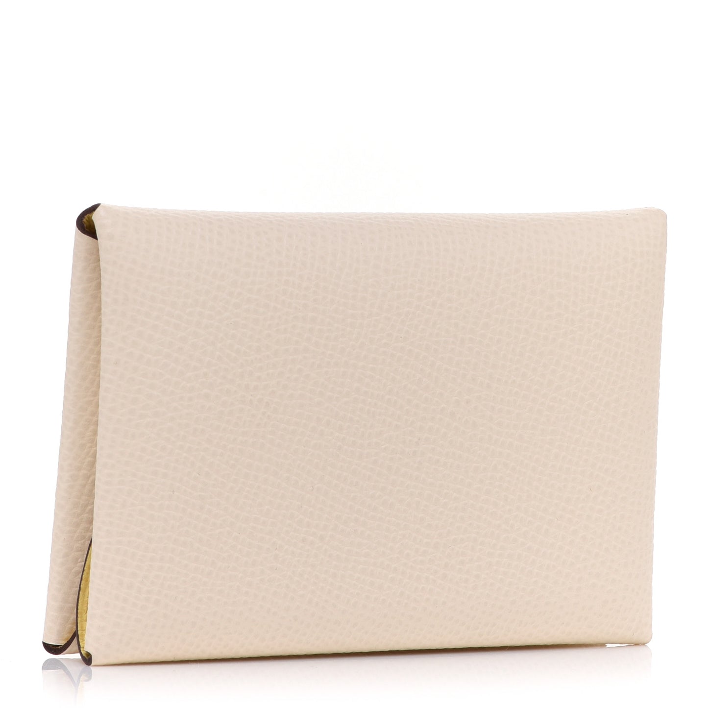 Epsom Verso Calvi Duo Card Case Nata Jaune Poussin