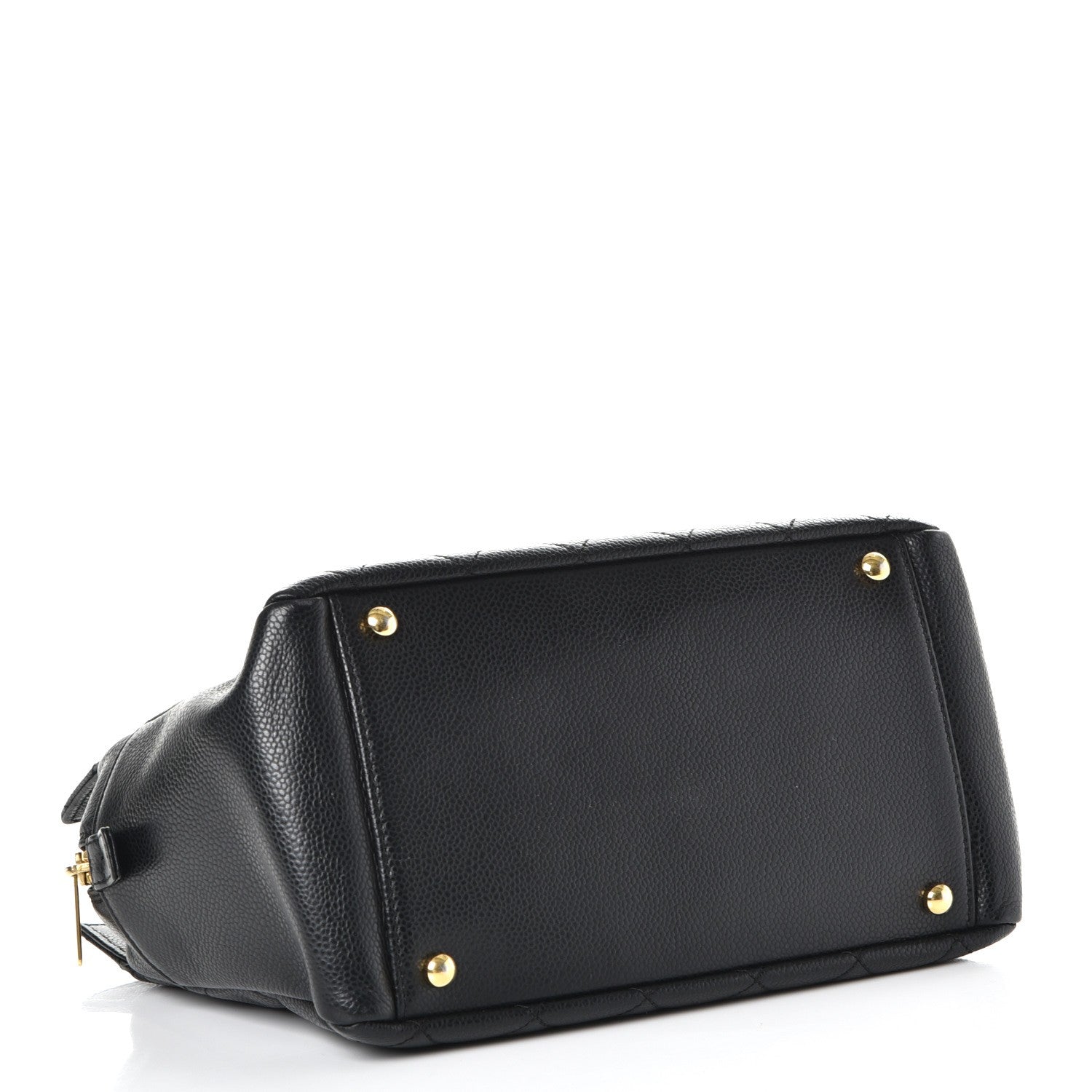 Chanel Caviar Quilted Petit Timeless Tote PTT Black 4 of 7