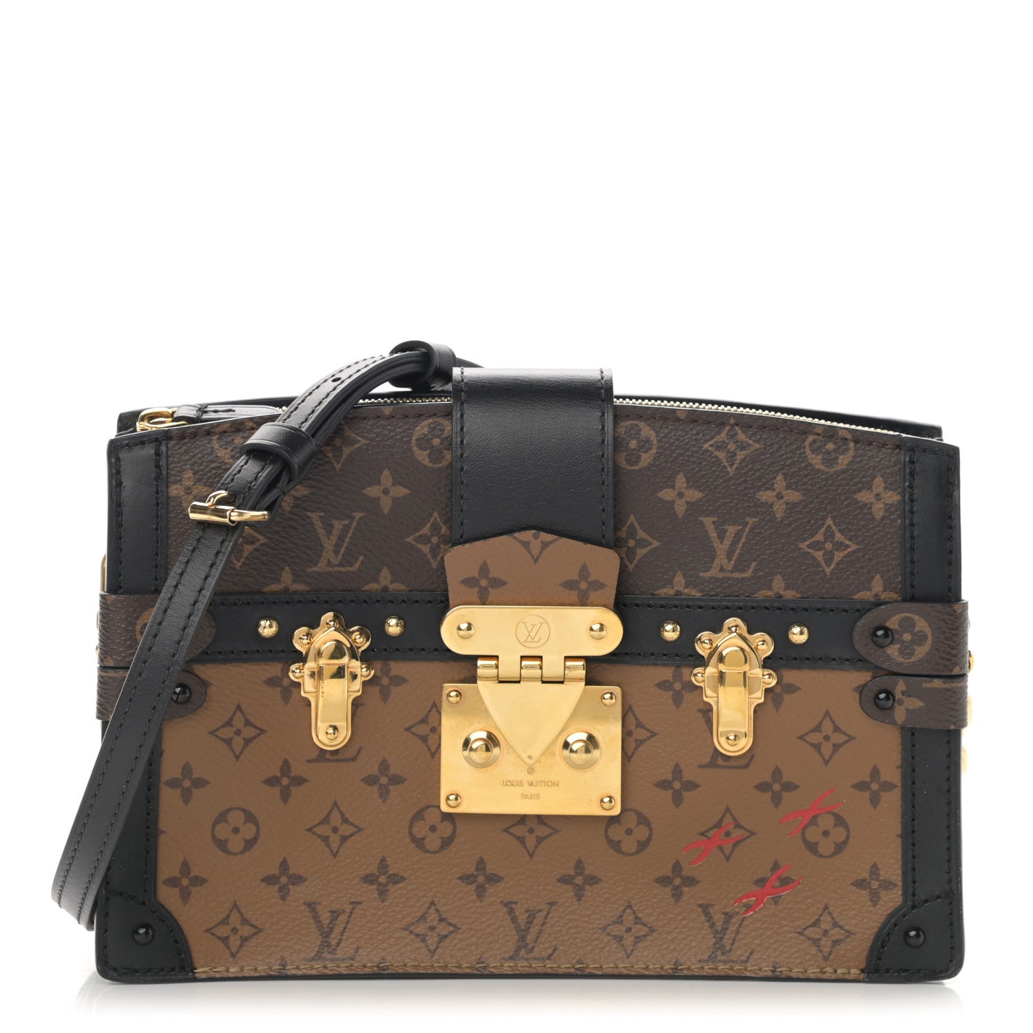 Louis Vuitton Reverse Monogram Trunk Clutch 1 of 10