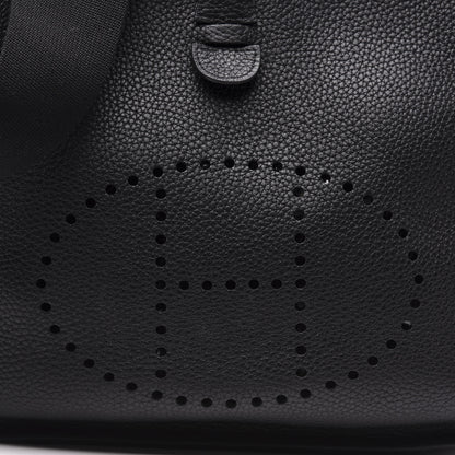 Hermes Taurillon Clemence Evelyne III PM Black 9 of 9