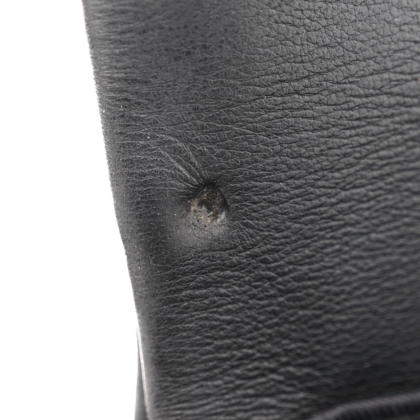 Calfskin Bubblegram Wallet On Strap Black