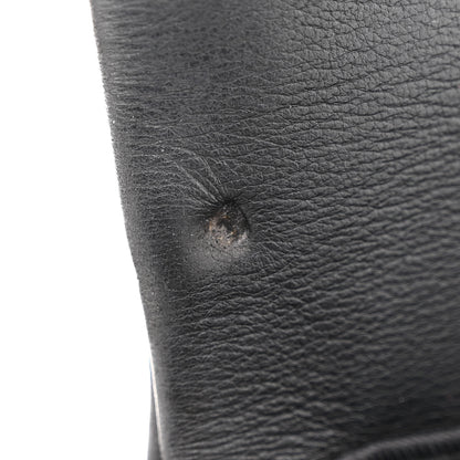 Louis Vuitton Calfskin Bubblegram Wallet On Strap Black 10 of 12