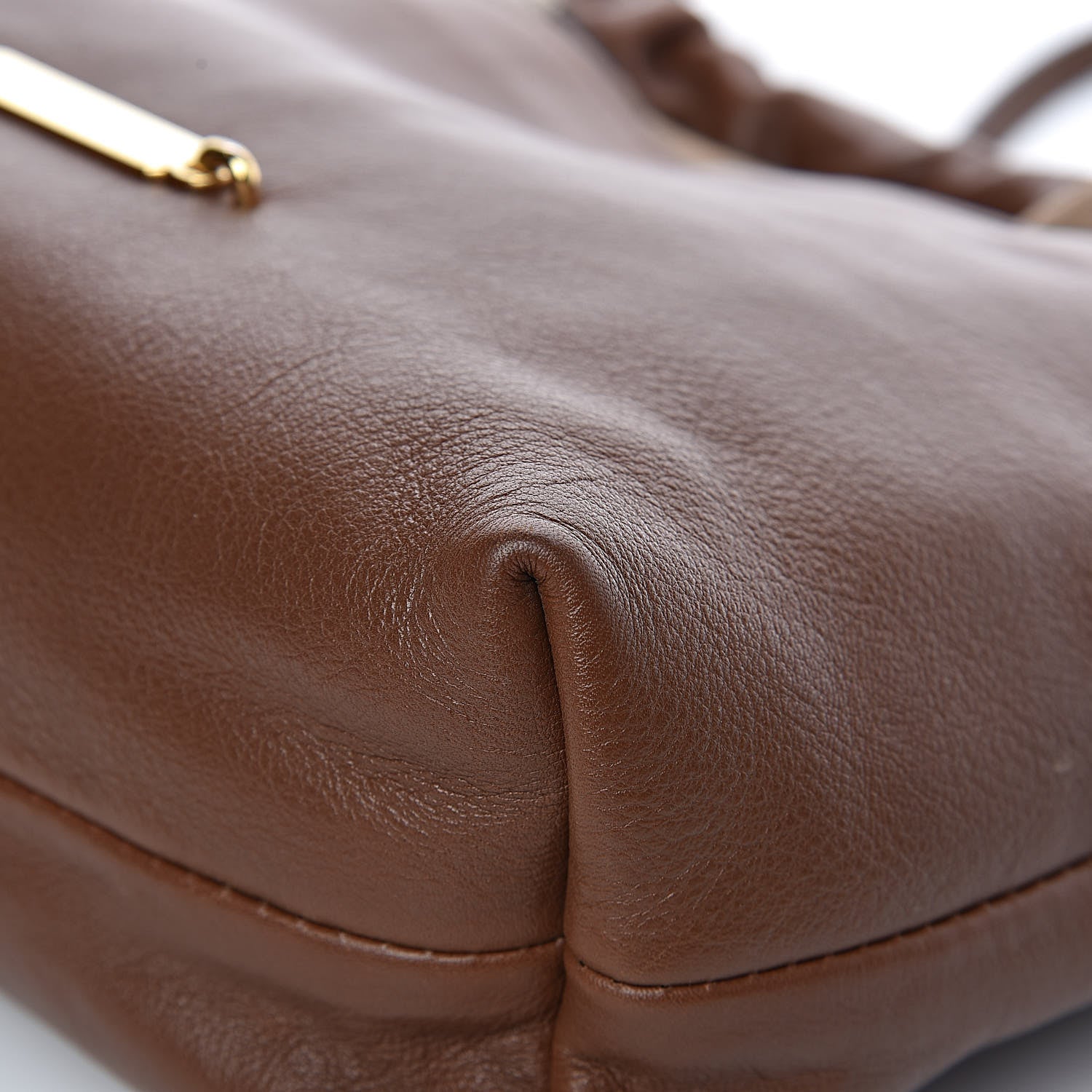 Burberry Calfskin House Check Little Crush Tan 11 of 16