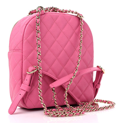 Chanel Caviar Quilted Small CC Day Backpack Pink 3 of 12