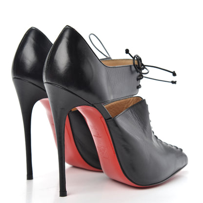 Christian Louboutin Kid Corsita 120 Ankle Boots 36.5 Black 4 of 10