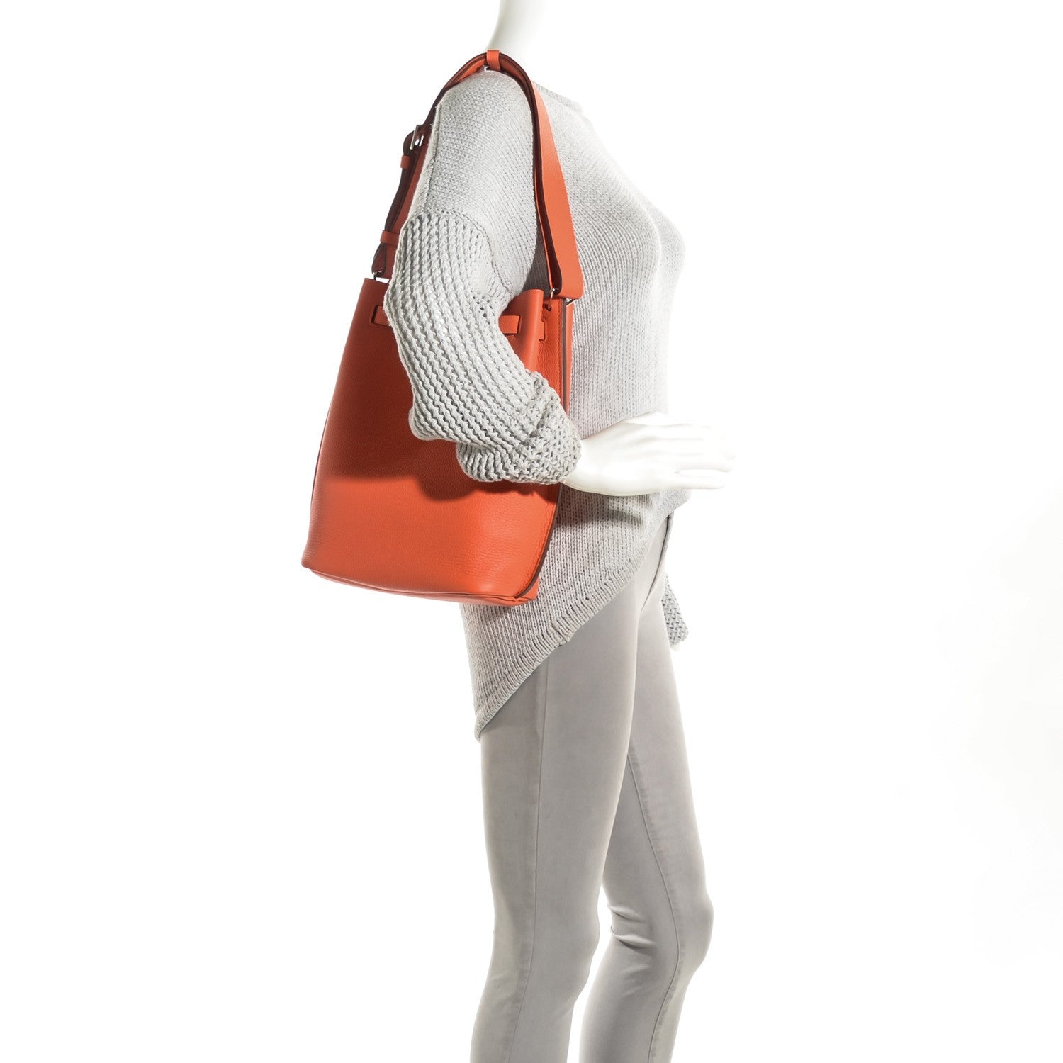 Hermes Togo So Kelly 22 Orange 2 of 18