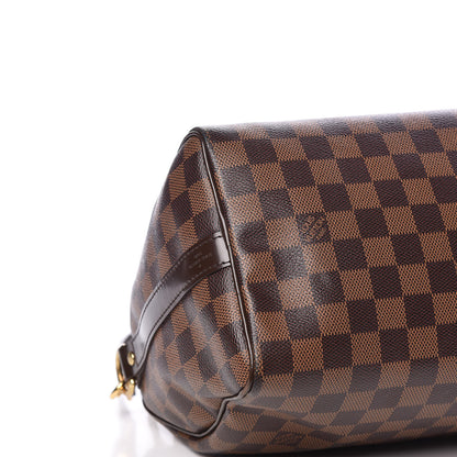 Louis Vuitton Damier Ebene Speedy Bandouliere 25 10 of 12