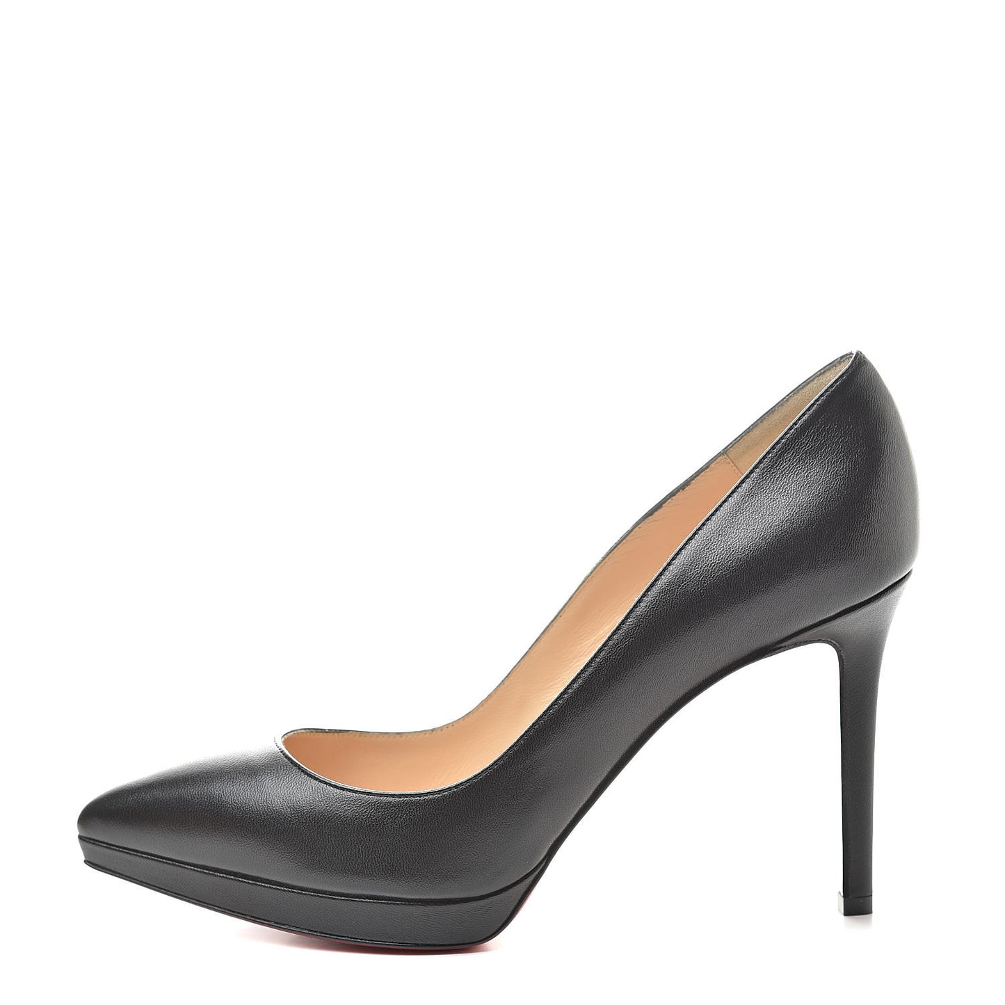 Shiny Nappa Pigalle Plato 100 Pumps 39.5 Black