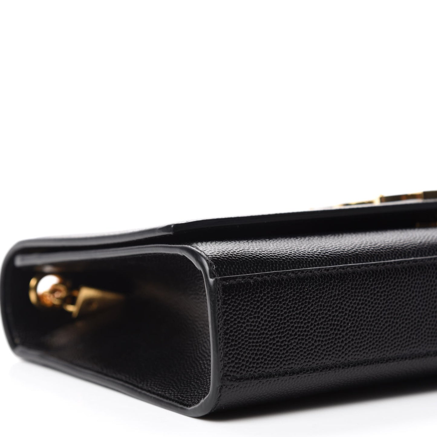 Grain De Poudre Medium Classic Monogram Kate Satchel Black