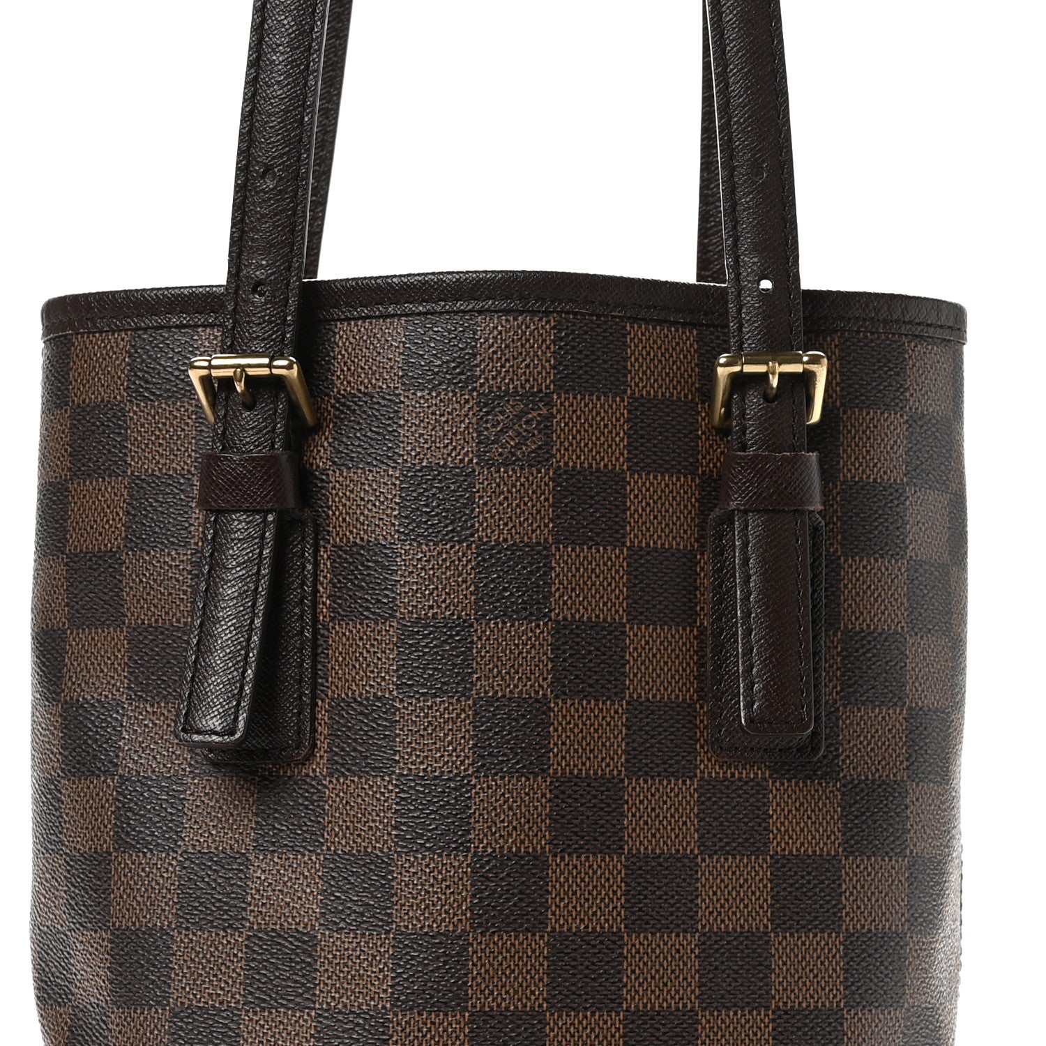 Louis Vuitton Damier Ebene Marais Bucket 23 7 of 10