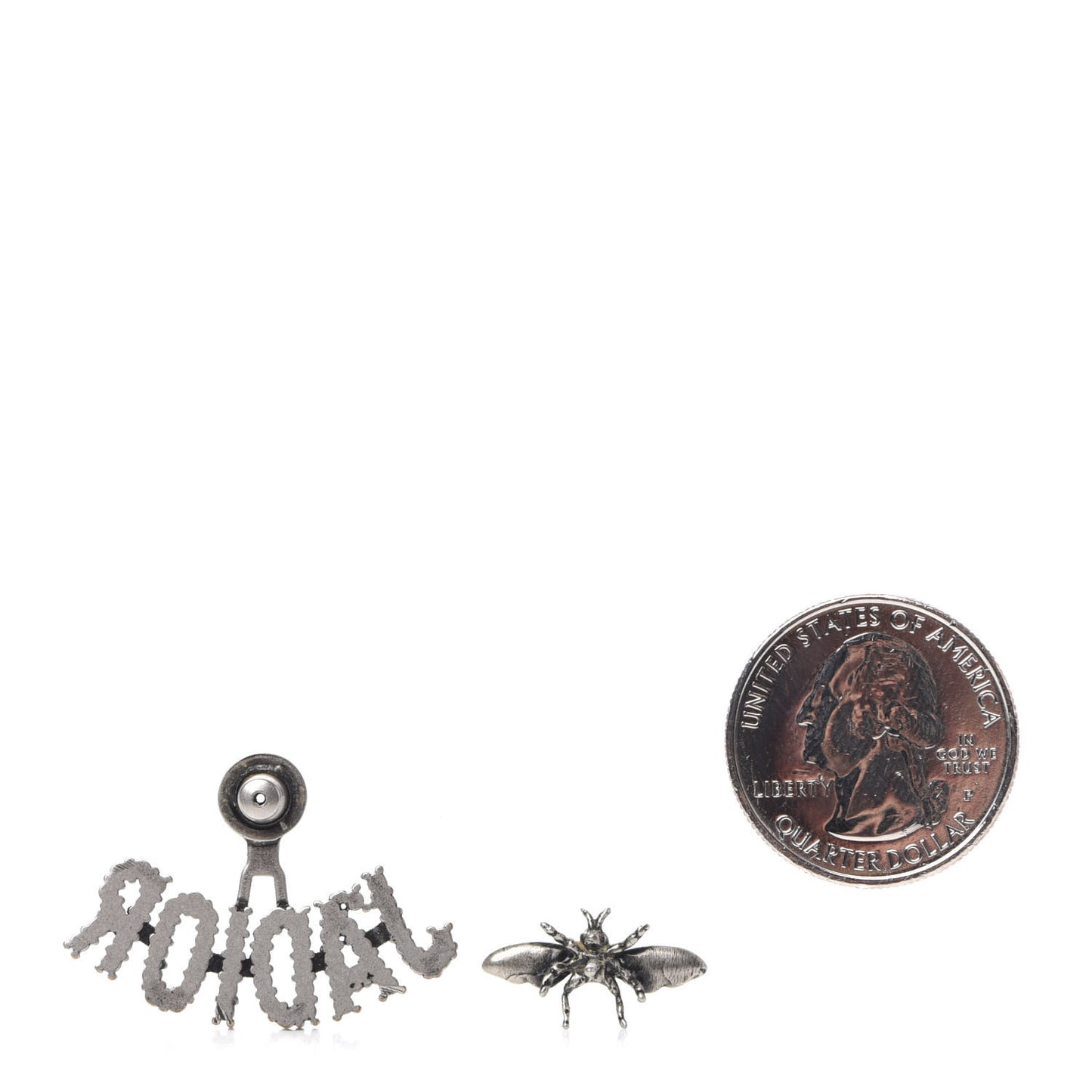 Palladium Crystal J'adior Earrings