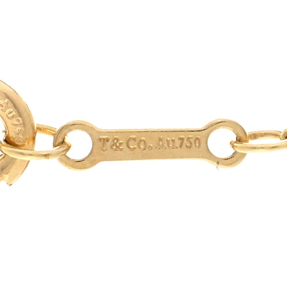 Tiffany 18K Yellow Gold Paloma's Melody Mini Circle Pendant Necklace 4 of 5